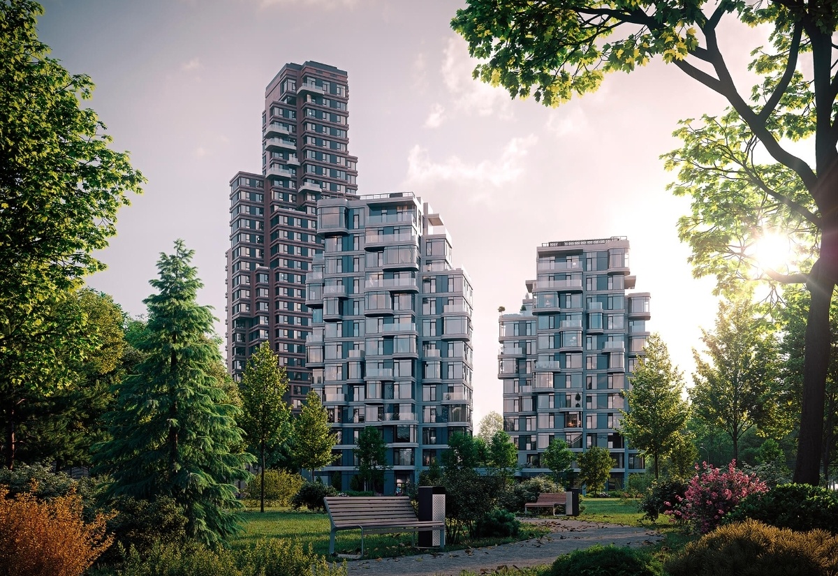 Рендер проекта ЖК "Кутузов Сити"