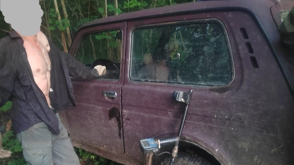 Задержали нарушителя заповедного режима