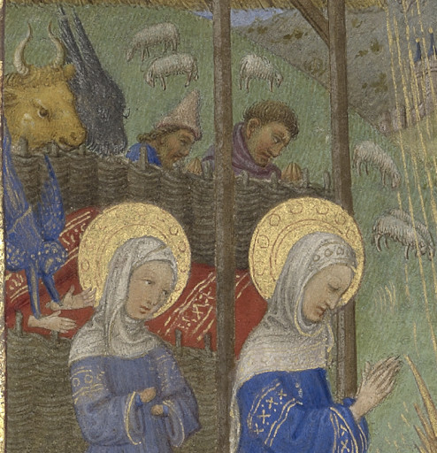 Саломея с отсохшими руками (слева).