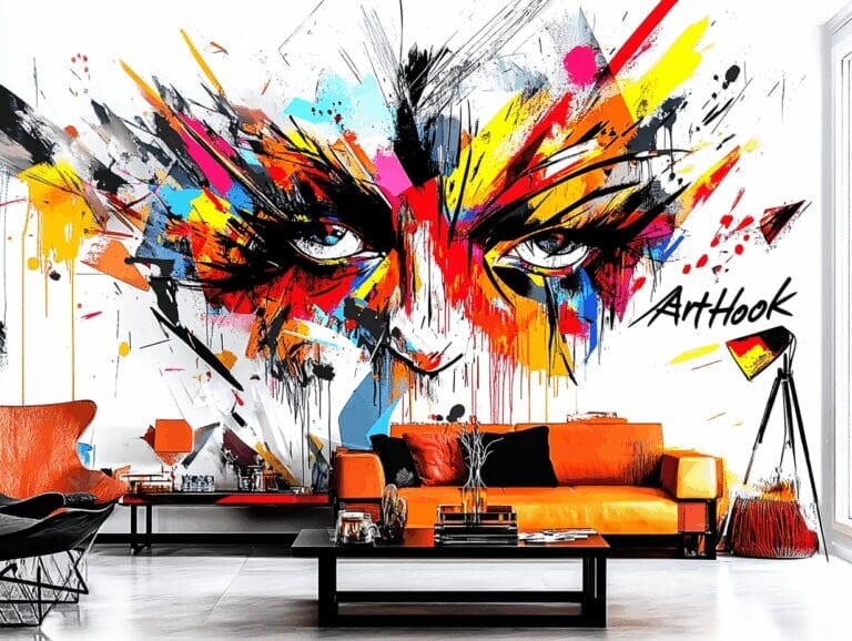    Стрит-арт в интерьере: как добавить яркость и индивидуальность в ваше пространство с помощью уличного искусства Art-Hook.Ru