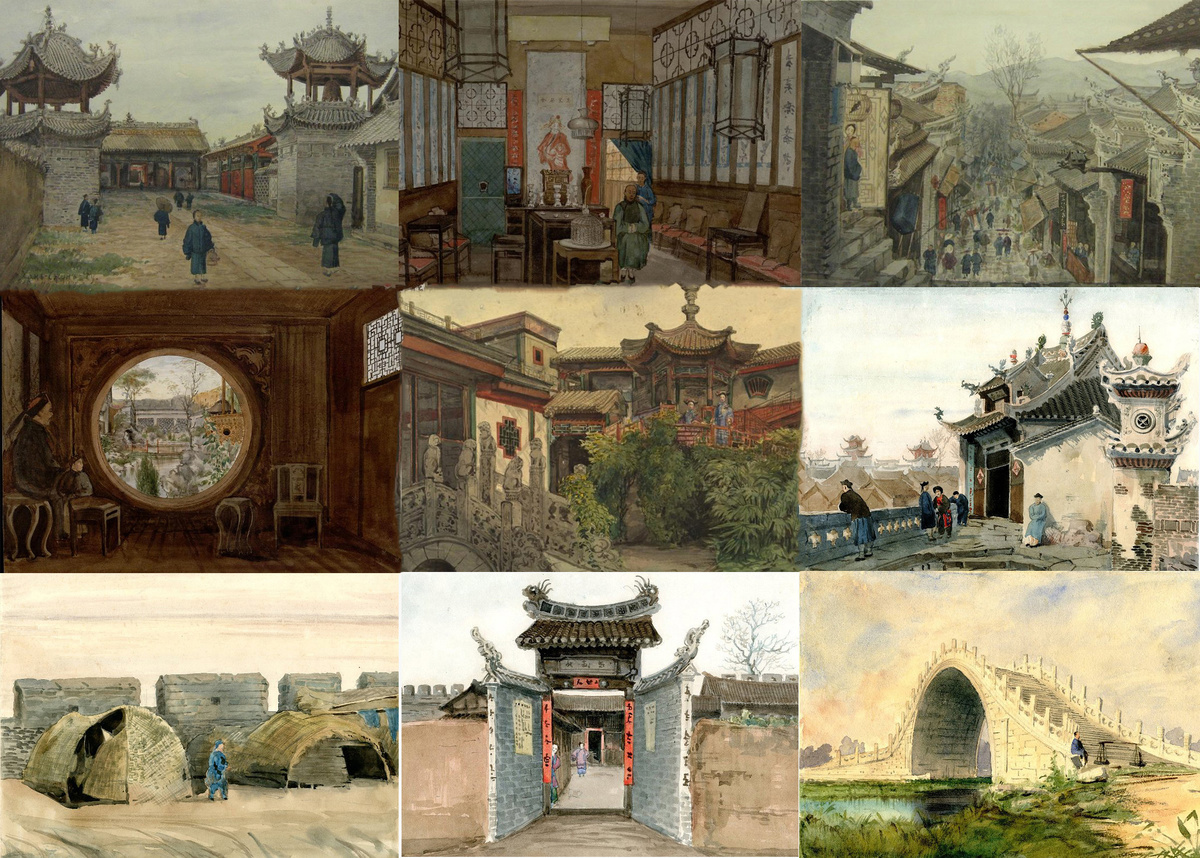 Виды Китая кисти П.Я. Пясецкого