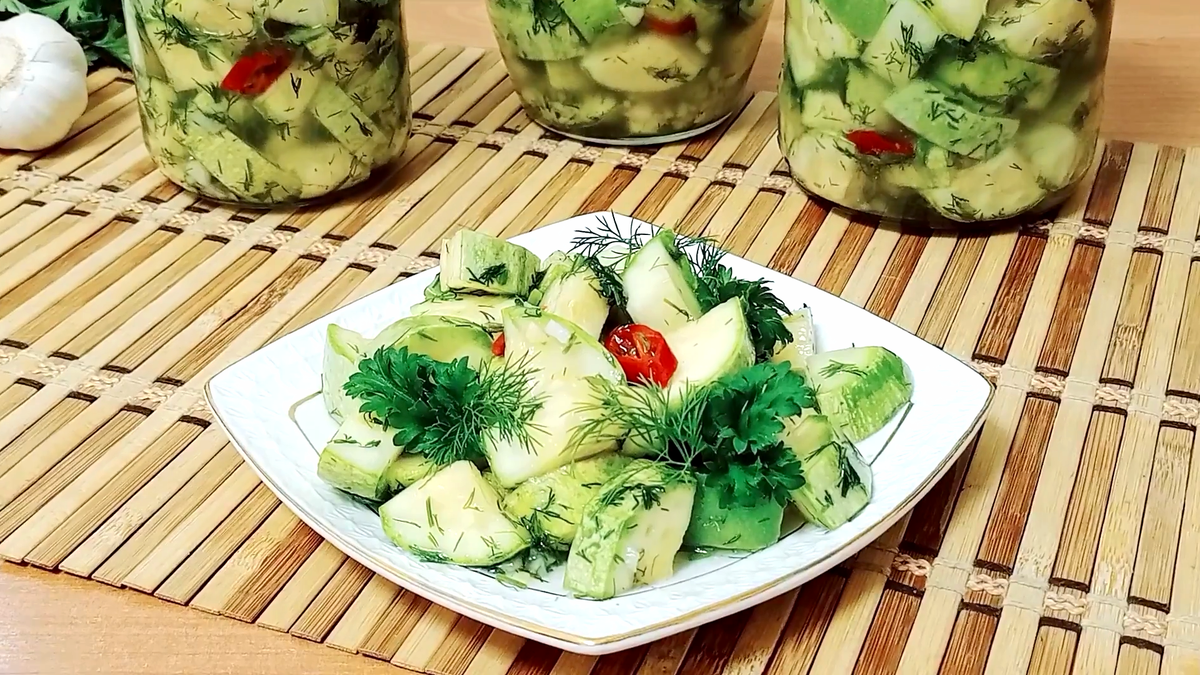 «Кабачки как грузди» — самая быстрая и вкусная закуска лета за 10 минут! 