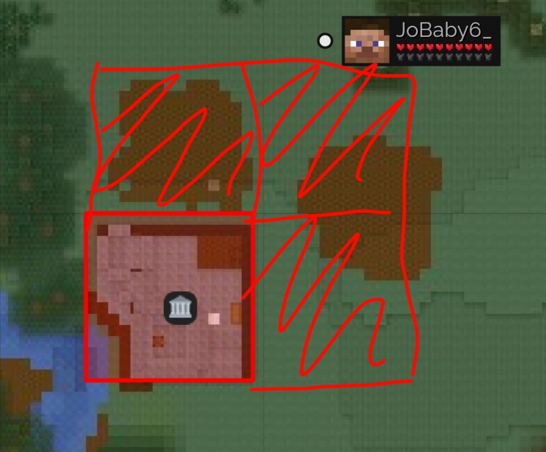 Еще не заприваченная территория города, но под ней уже прокопанно пространство для этажей