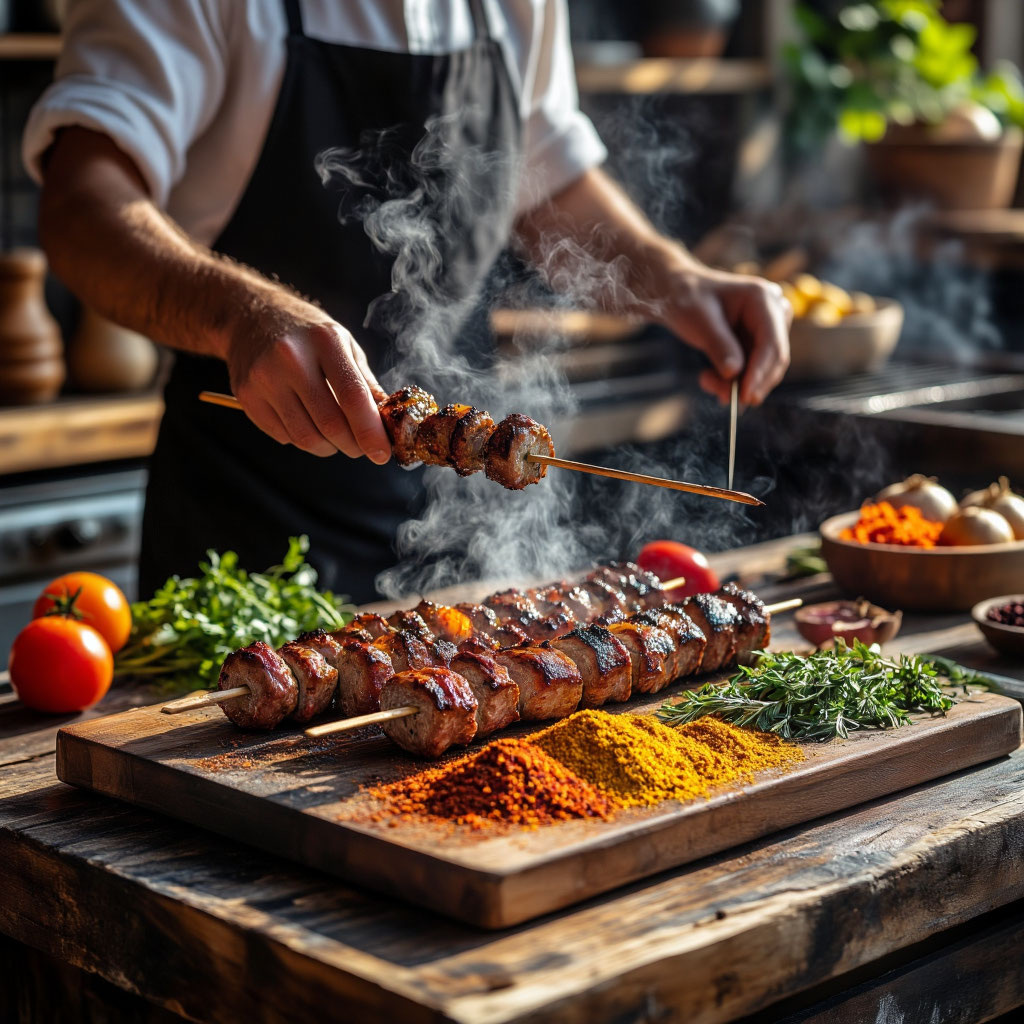 преправы  для  шашлыка