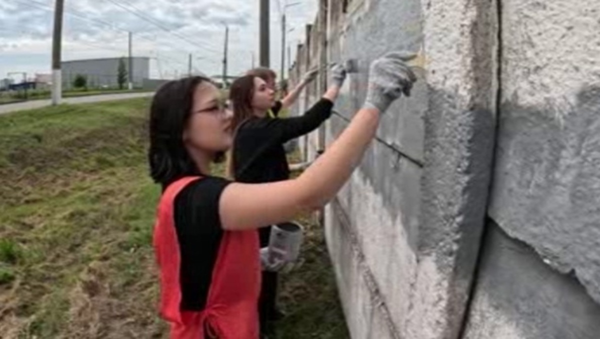    Курские волонтеры борются за чистый разум и чистые заборы