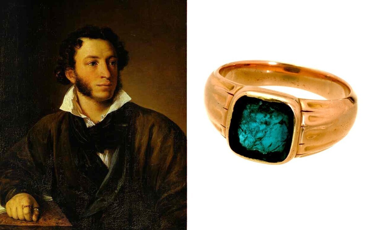 Портрет А. Пушкина художник Тропинин