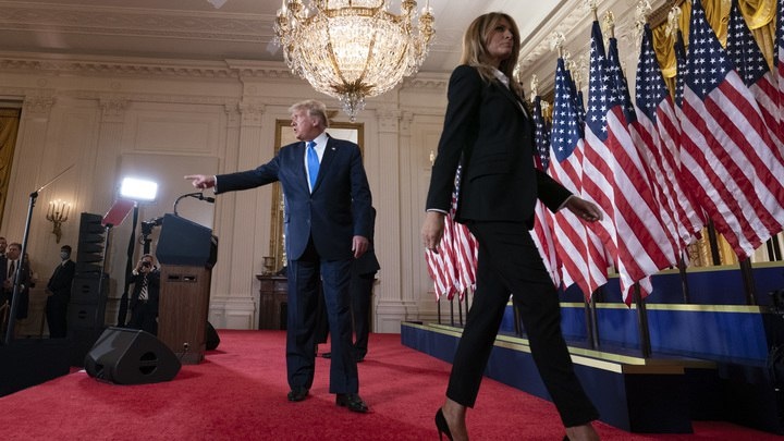    Поговаривают, что первая леди оказывает серьёзное влияние на политические взгляды Трампа. Фото: Chris Kleponis/Globallookpress