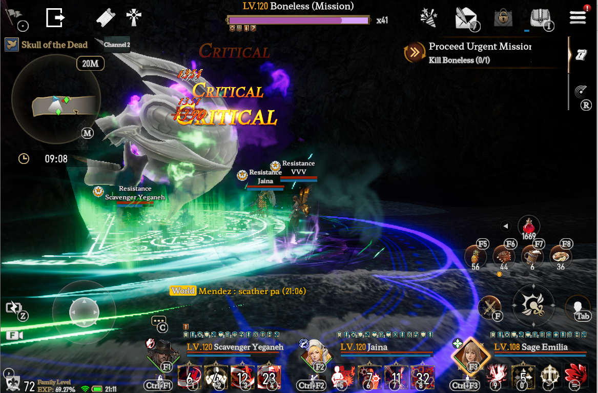 Битва с Черепом.