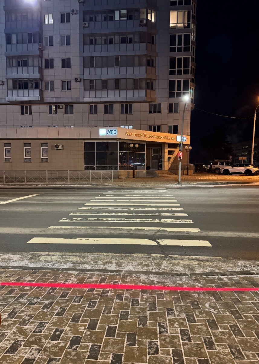 Стоп-линия для пешеходов