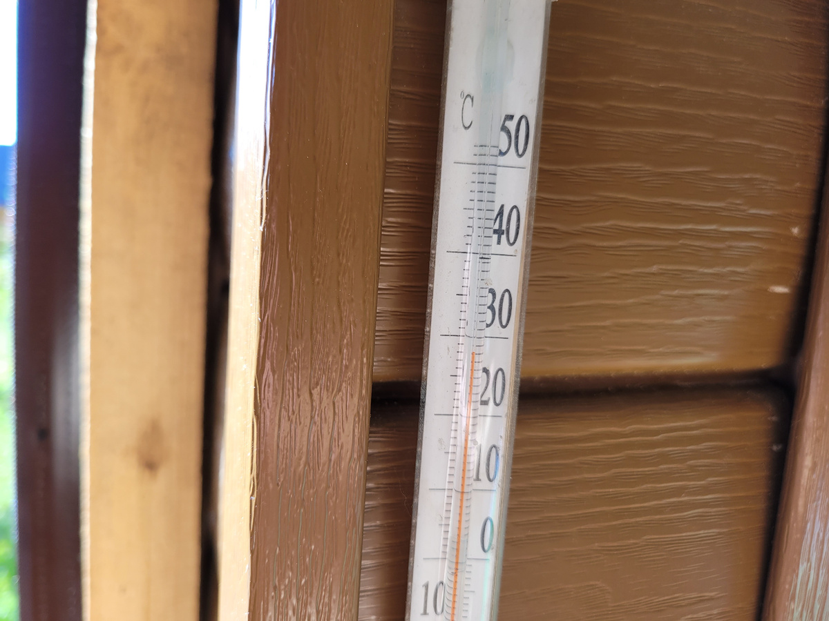 Градусник на улице