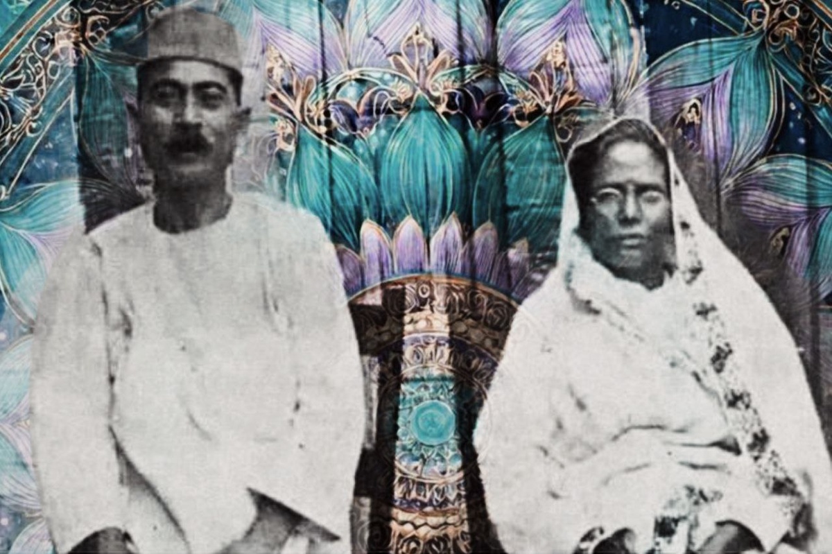 ℗Мунши Премчанд и Шиврани Деви. Коллаж подготовила: Алина Вестор. 