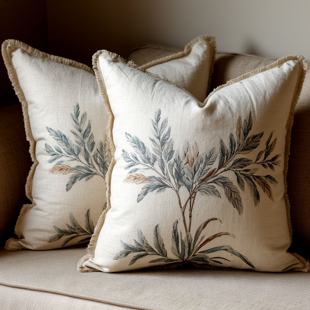 Старые перьевые подушки