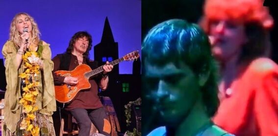 Ричи Блэкмор и Майк Олдфилд со своими звездами