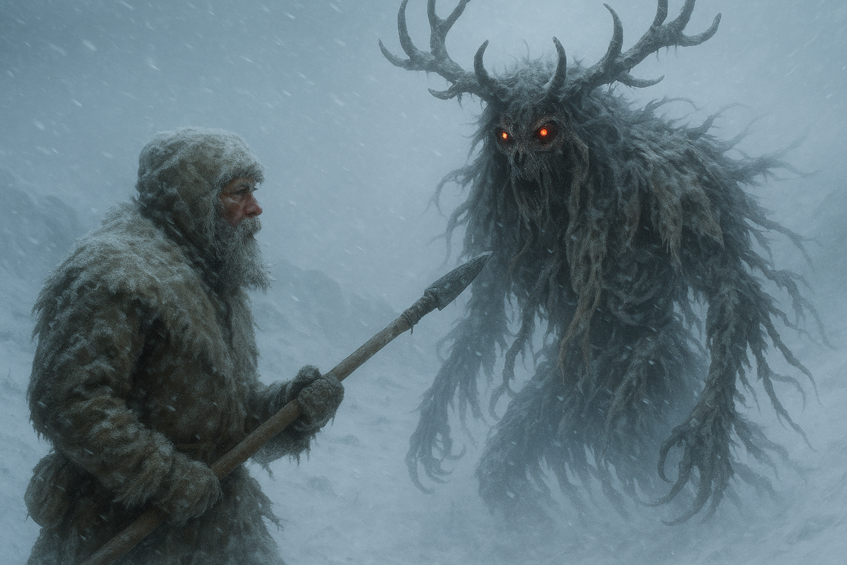 Я думал, что я единственный охотник на сотни вёрст вокруг. Но в тундре появился тот, кто убивал зверей, чтобы носить их шкуры и охотиться на меня. Мне пришлось выследить того, кто мог быть кем угодно, и посмотреть в лицо своему страху.