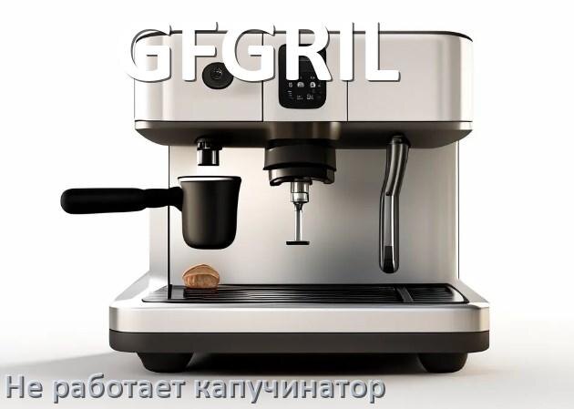 
Почему в кофемашине GFGRIL не работает капучинатор