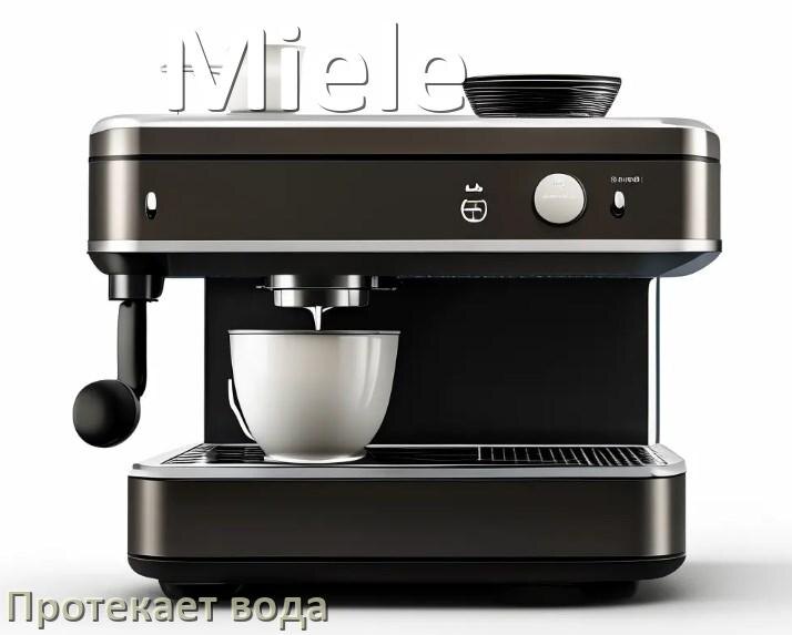 
Почему течёт вода в кофемашине Miele и протекает снизу в поддон