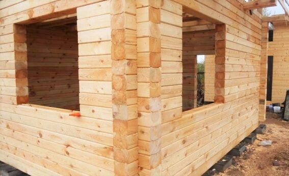 Строим дом из бруса