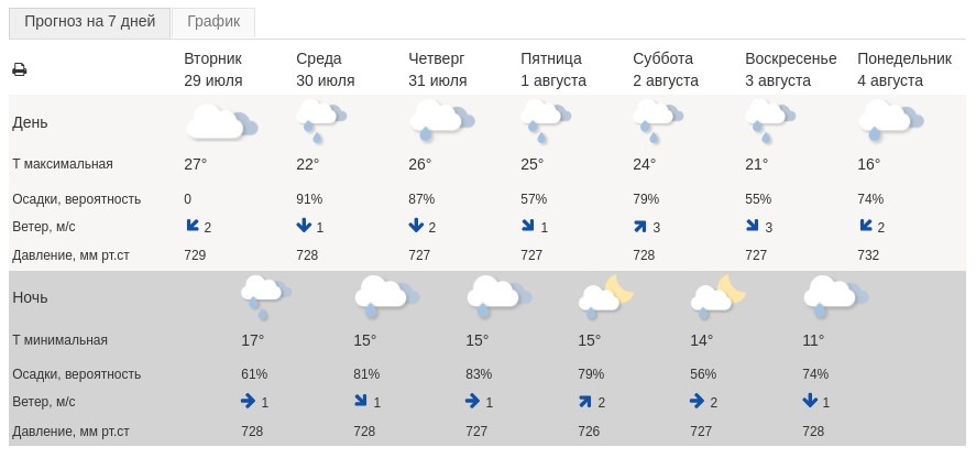 Скриншот: Гидрометцентр России
