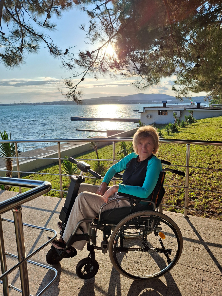 Теперь на коляске