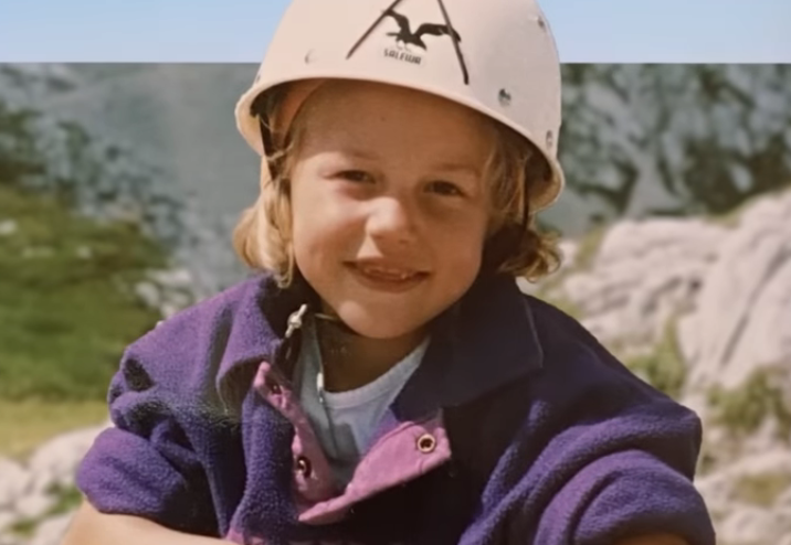 Лаура с детства много времени проводила в горах. Скриншот видео YouTube канала Adidas Terrex