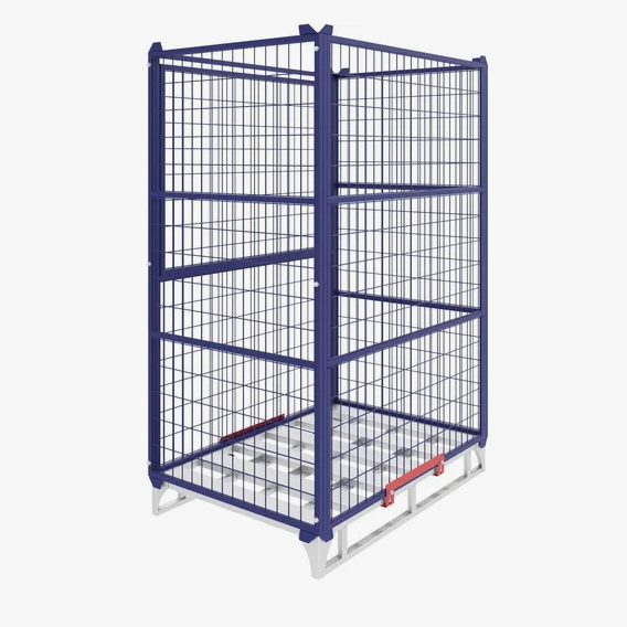 RUSKLAD ОПС-1500 — это прочное съёмное ограждение, устанавливаемое на стандартный европоддон