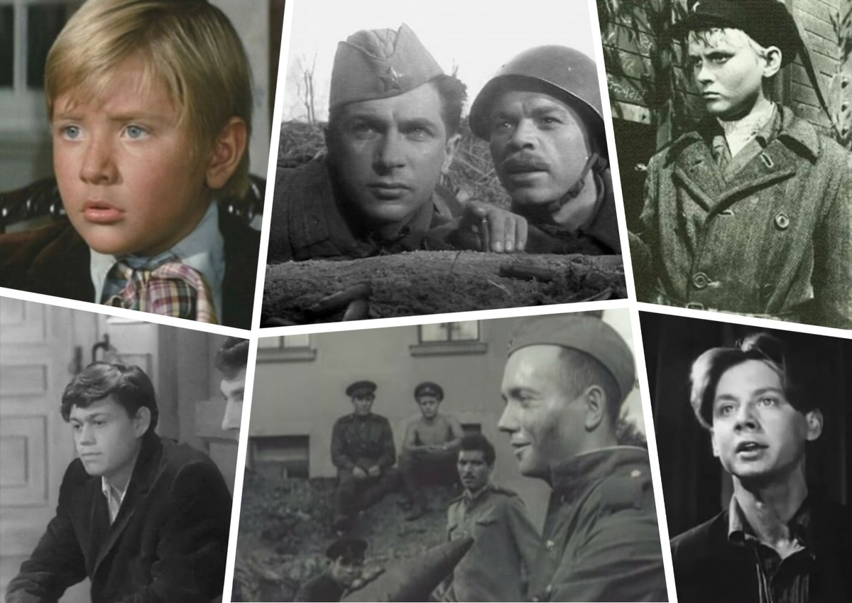 мой фотоколлаж - Тест для киноманов: назовите советских актёров по их дебютным фильмам