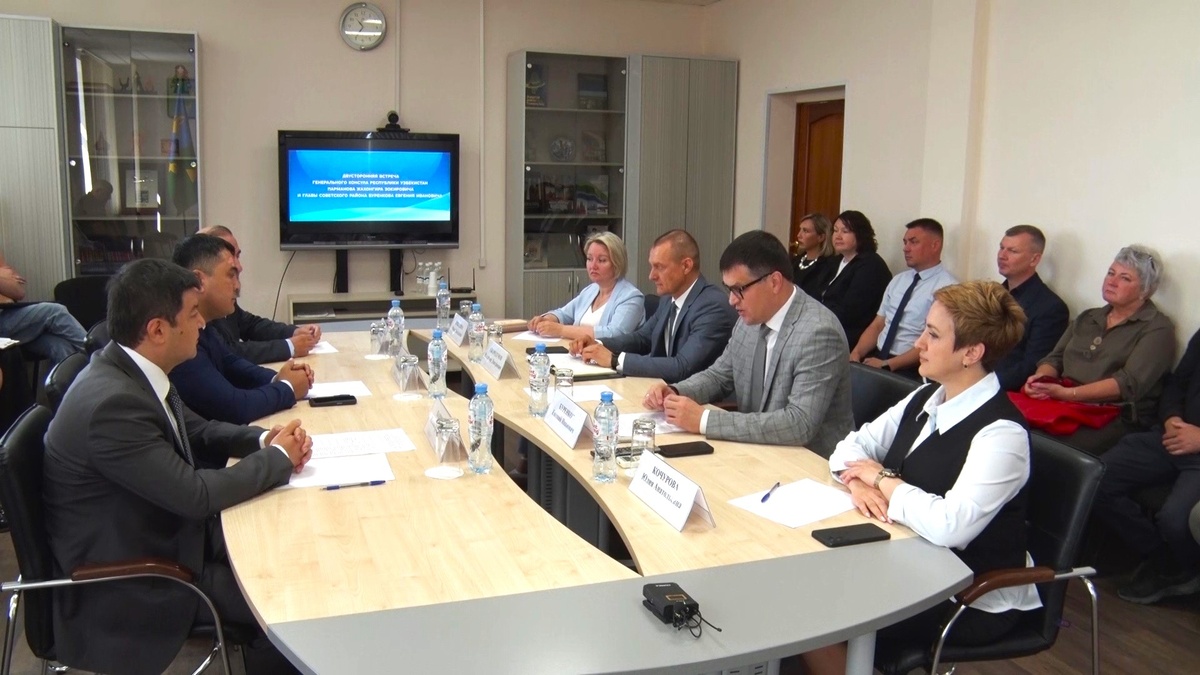    Узбекистан заинтересовался сотрудничеством с Советским районом