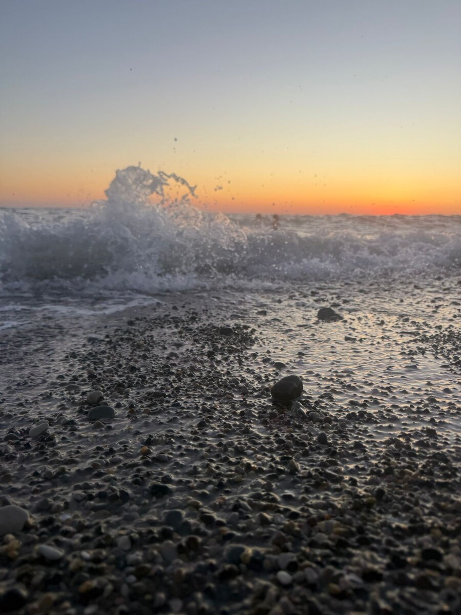 Вечер на пляже