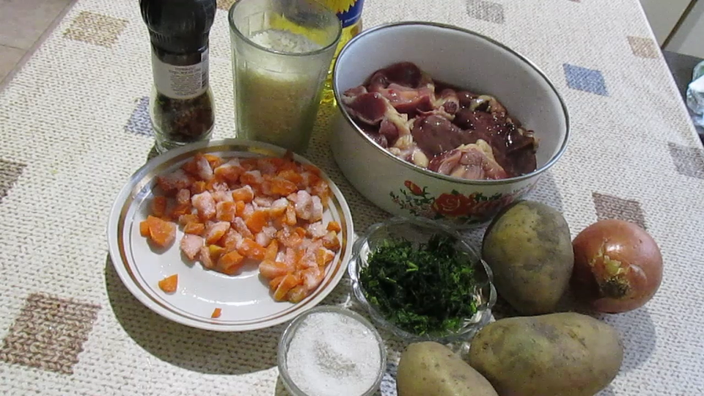 Ингредиенты.