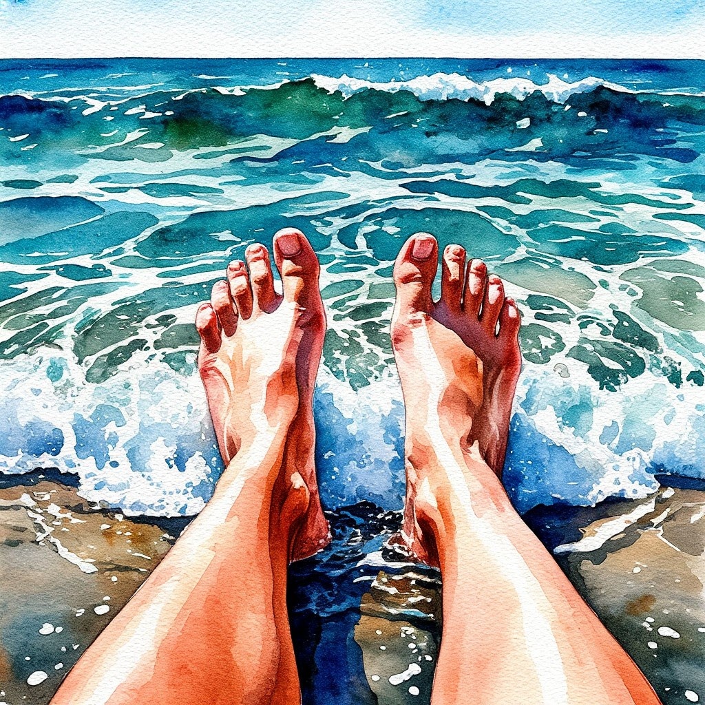 Ласковое море.