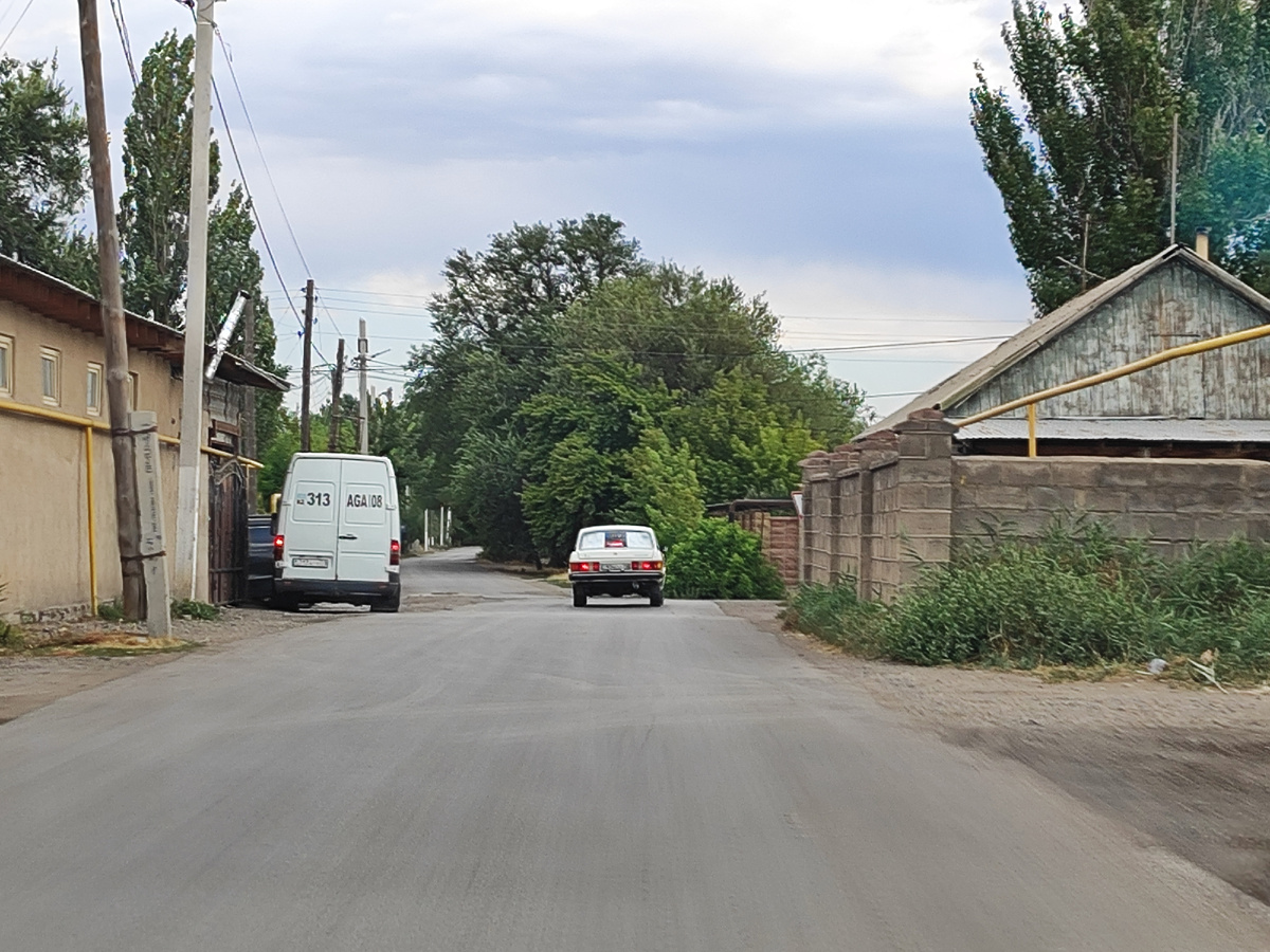 Впереди папа 