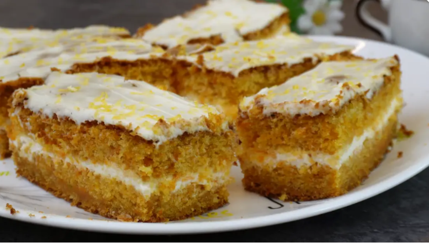 Нежнейший Торт "Морковный": приготовила один раз, теперь пеку постоянно, тает во рту...