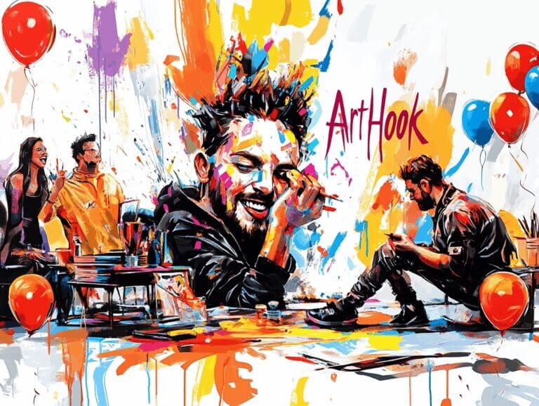    Художник на день рождения на дом: как создать незабываемое арт-шоу и подарить эмоции, которые останутся навсегда Art-Hook.Ru