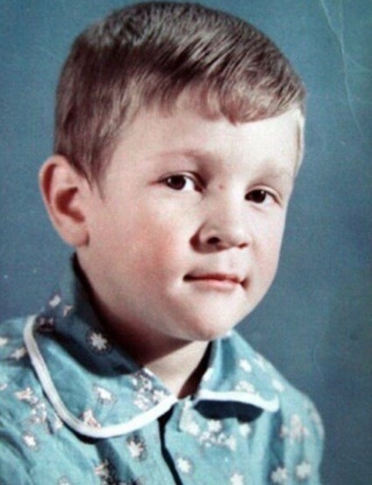 Фёдор Дунаевский в детстве.