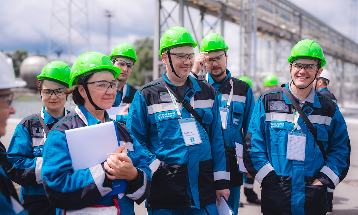 «Тольятти­каучук» гостеприимно встретил коллег из Компании «­­Татнефть­» для прохождения модуля МВА / Фото Дмитрия Родина