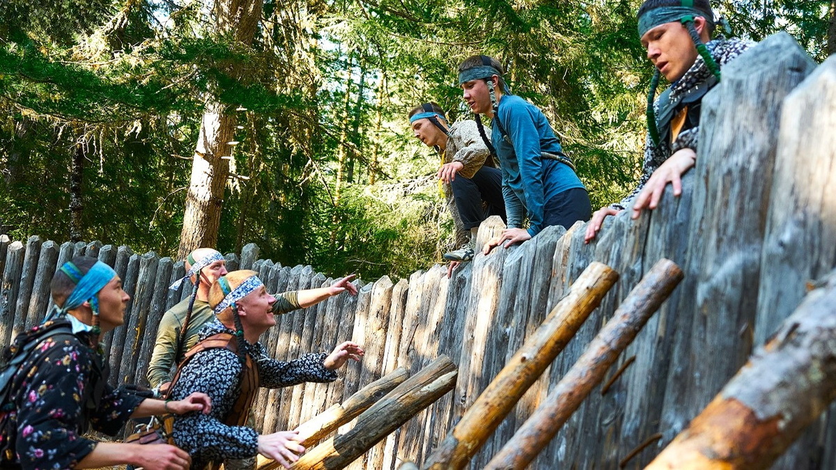    В Берёзовском районе проводят историческую реконструкцию времён богатырской эпохи
