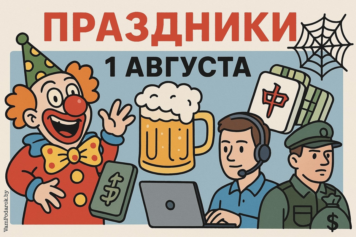 Праздники 1 августа 2025 года