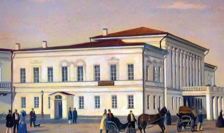 Борис Клевогин. Здание Дворянского собрания в Симбирске.