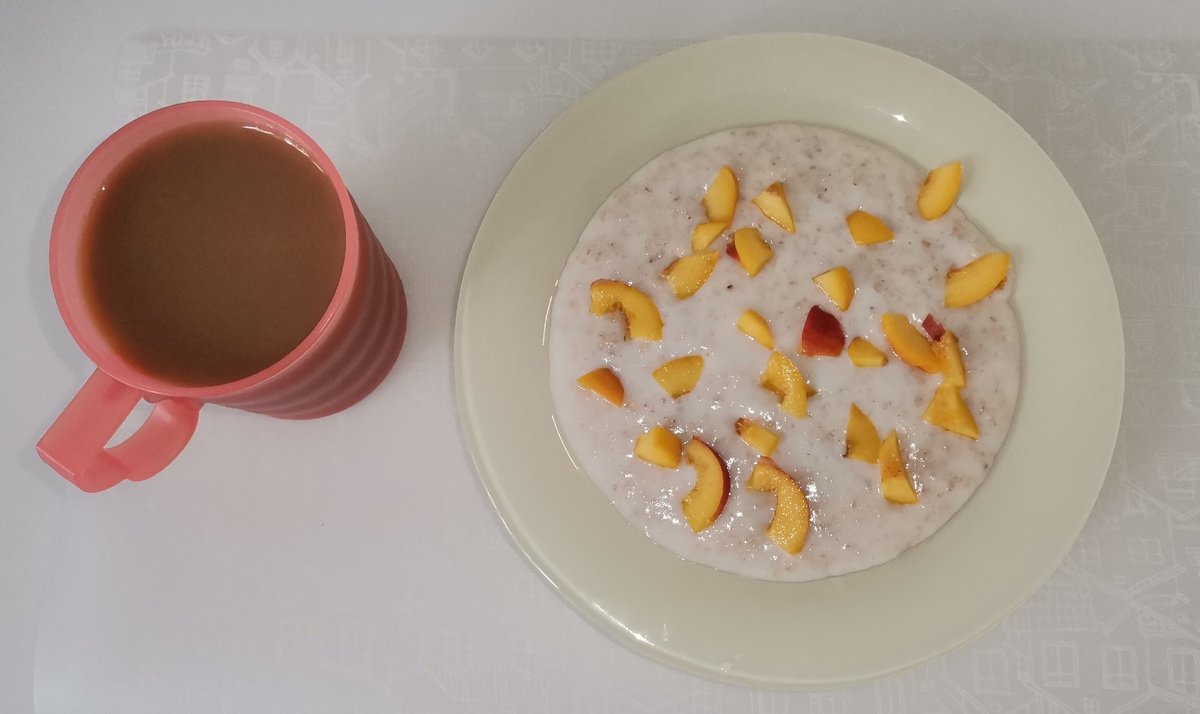 Завтрак. Фото автора.