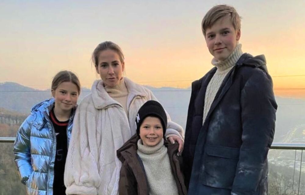 У Барановской трое детей, между ними хорошие отношения