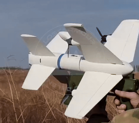    Дрон "Ёлка". Скриншот:Telegram/LOSTARMOUR| Carthago delenda est!