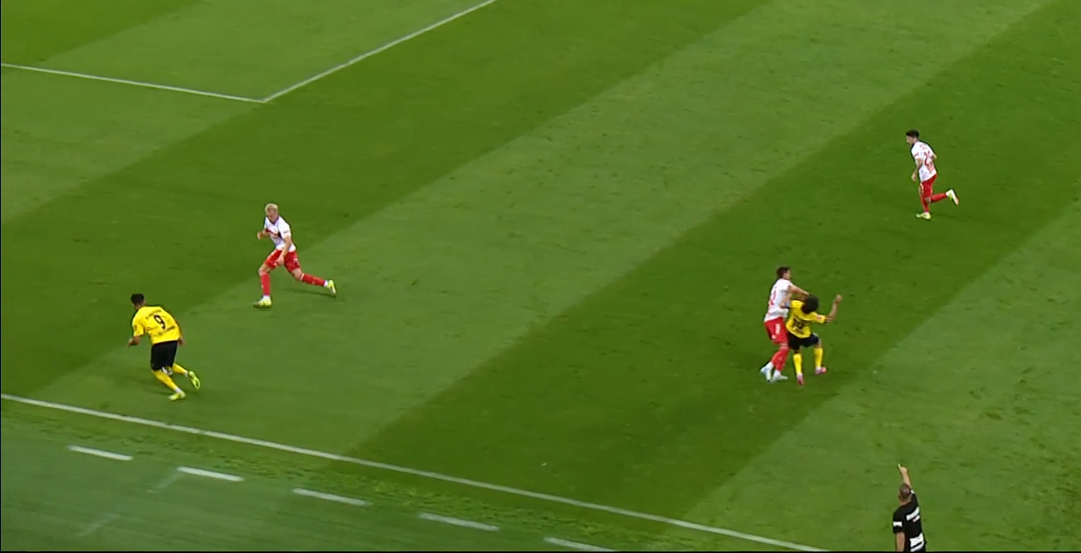 Силовой прием Хлусевича против Байрамяна. 