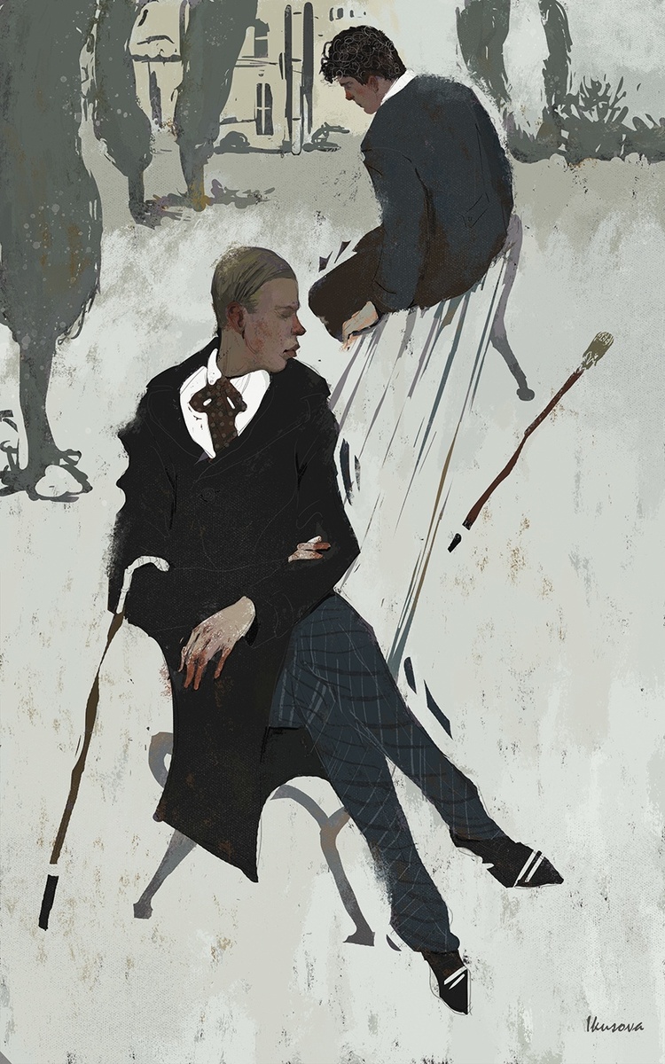 Сергей Прокофьев и Максимиллиан Шмидтгоф