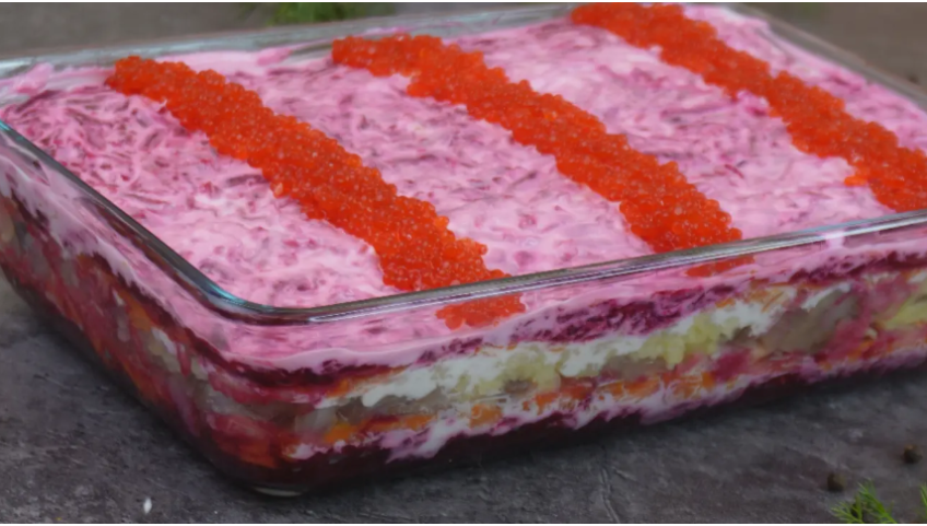 Вот она... какая... Правильная Селедка под шубой по рецепту из стариной кулинарной книги