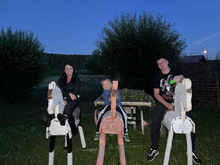 У них была дружная и счастливая семья. Фото: соцсети Марии Огарковой