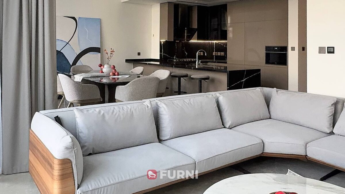 Меблировка таунхауса в Дубае; проект Furni 