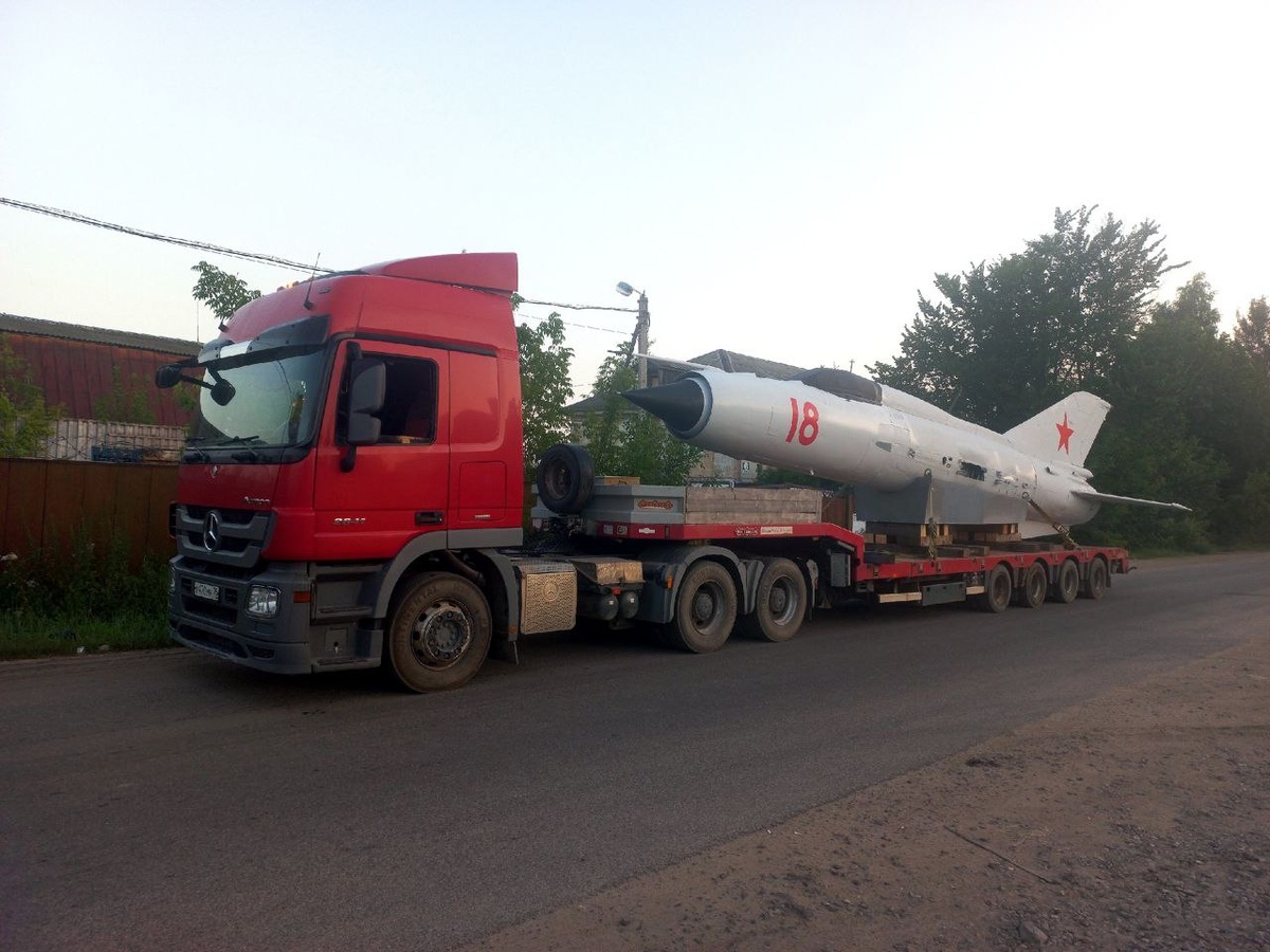   МиГ-21 в Рыбинске