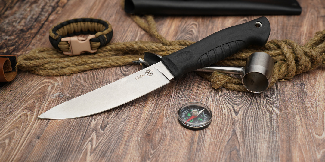 Нож «Сайга» ПП Кизляр— надежный помощник для охоты, рыбалки и туризма.