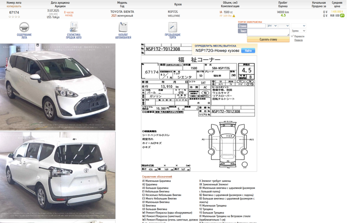 TOYOTA SIENTA
