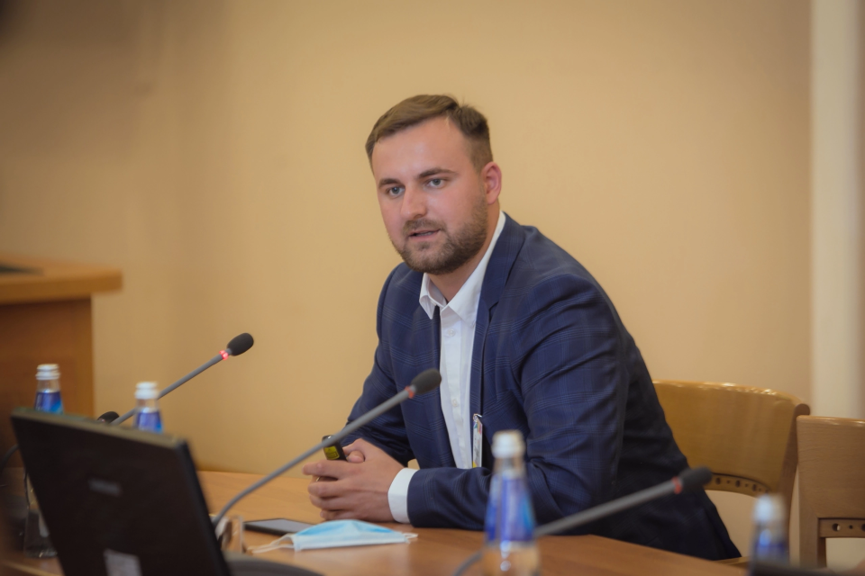    Секретарь Алтайского отделения партии "Новые люди" Никита Федюнин. Источник: пресс-служба партии "Новые люди"